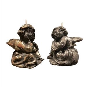 Set of 2 Angel Candles